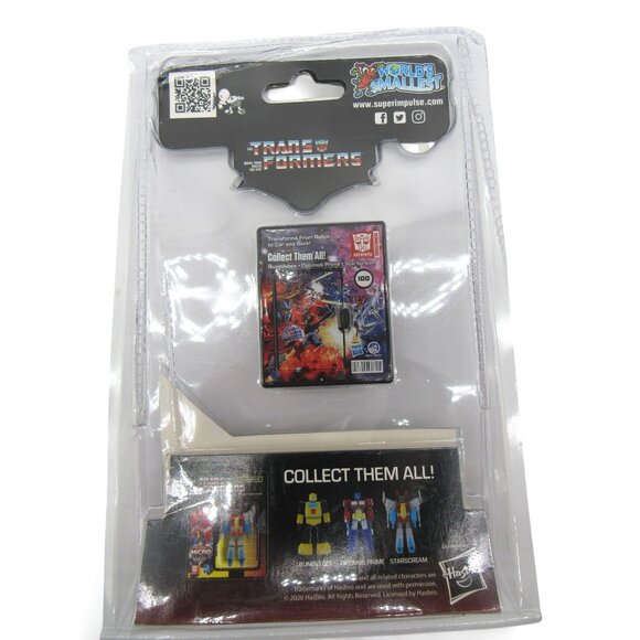 TRANSFORMERS Bumblebee And Starscream Mini Worlds Smallest Action Micro Figures - Picture 8 of 11